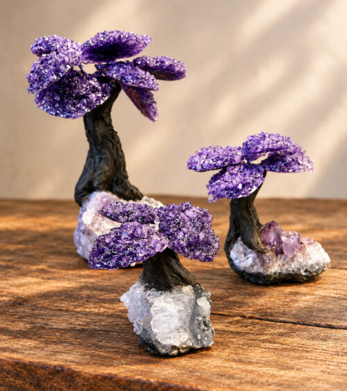 Amethyst Gem Trees - Small, Med & Large