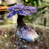 handcrafted amethyst tree decor, gemstone tree for spiritual awareness