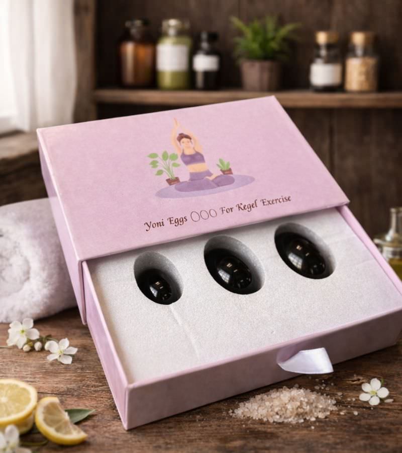 Black Obsidian Yoni Eggs