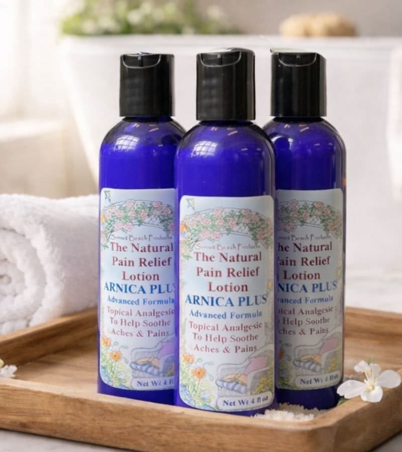 The Natural Pain Relief Lotion