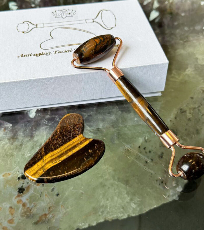 Tiger Eye Gua Sha Set
