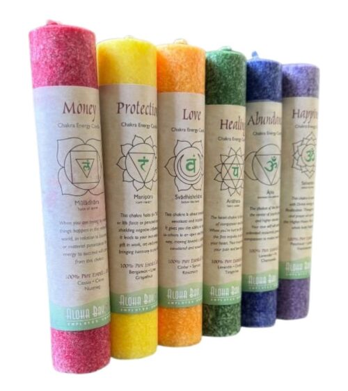Chakra Pillar Candles