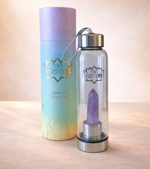 Amethyst Elixir Crystal Water Bottle