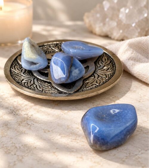 Oversized Blue Lace Agate - Communication Clarity Confidence