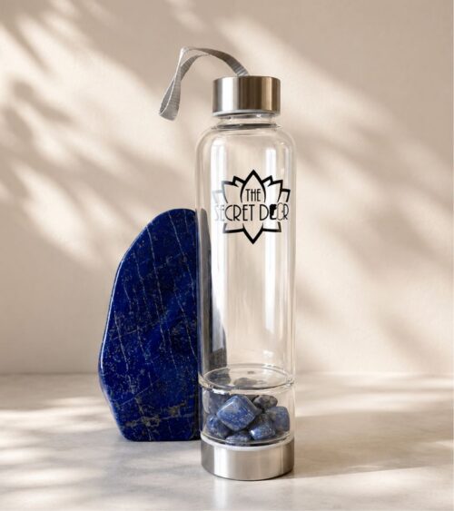 Lapis Gemstone Water Bottle