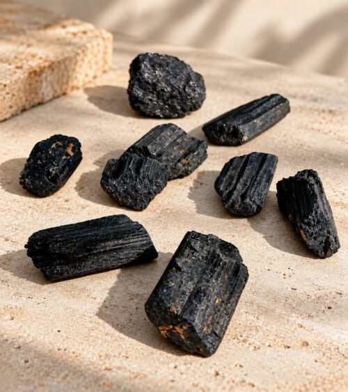 Raw Black Tormaline - Oversized