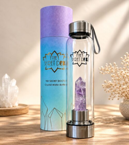 The Secret Door Amethyst Elixir Water Bottle