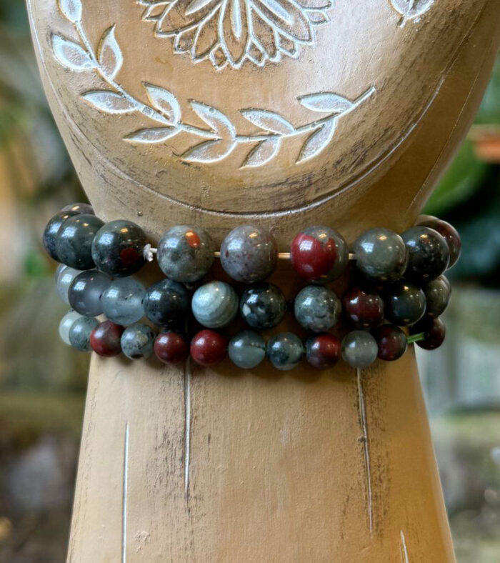 Bloodstone Crystal Bracelets