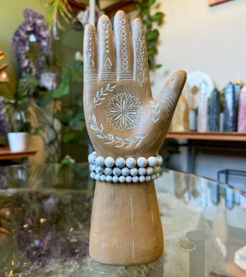 Howlite Crystal Bracelets for Peace and Tranquility