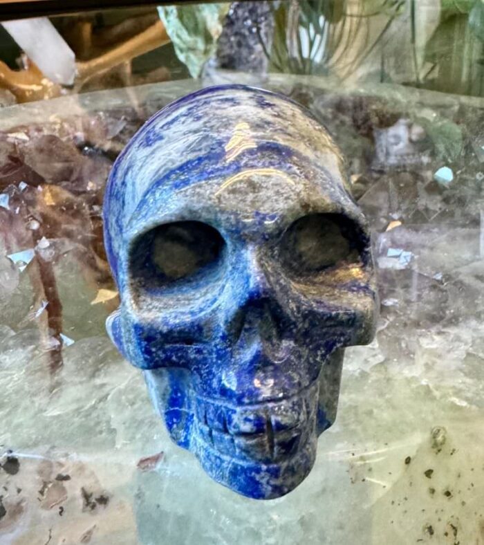 Lapis Lazuli Crystal Skull: A Catalyst for Wisdom and Intuition