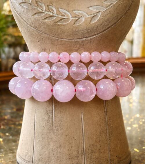 Rose Quartz Crystal Bracelet Sizes