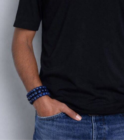 Sodalite Bracelets on M an - Men's jewelry