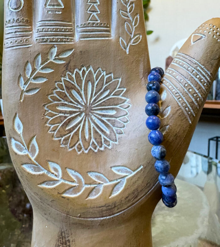 Sodalite Crystal Bracelet for Truth, Harmony and Emotional Balance