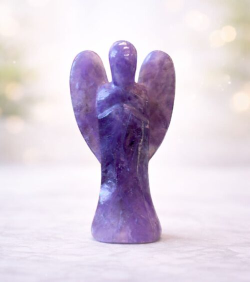 Amethyst Crystal Angel - powerful protective and healing properties.