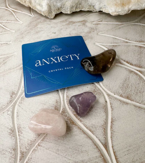 The Anxiety Crystal Kit is a soothing collection of stones thoughtfully chosen to promote calmness, emotional healing, and grounding support.