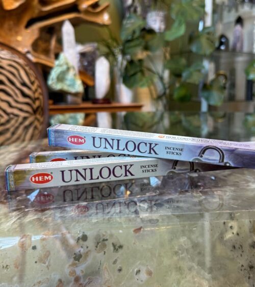 Open the door to new opportunities, clarity, and personal transformation with Unlock Incense Formulated to release blockages and unlock the flow