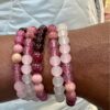 Love Crystal Bracelet Stack