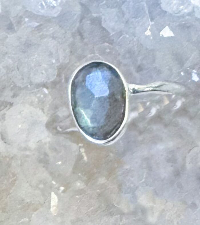 Labradorite Sterling Ring