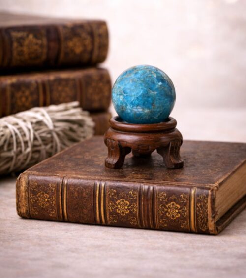 Blue Apitite Sphere