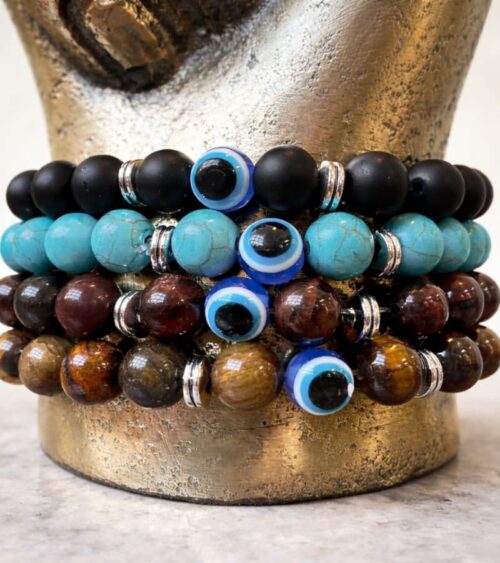 Crystal Evil Eye Bracelets