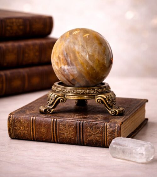 olden Healer Sphere with Selenite