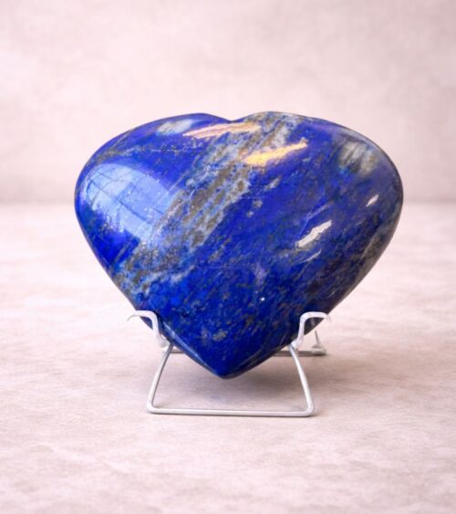 Lapis Lazuli Crystal Heart