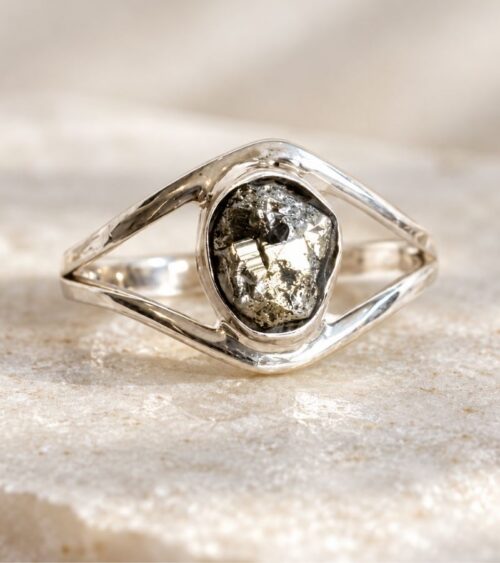 Mini Pyrite Ring
