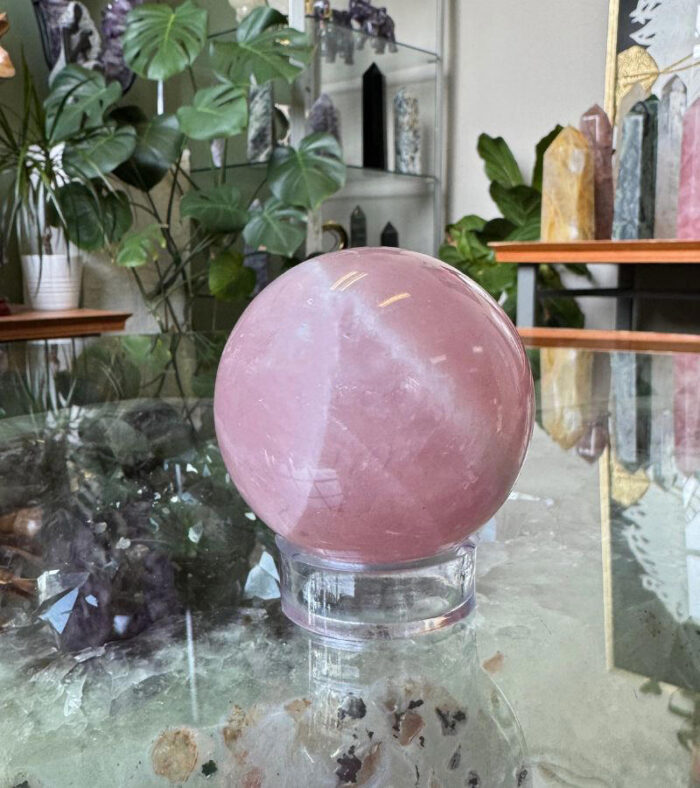 Rose Quartz Sphere