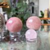 Rose Quartz Spheres