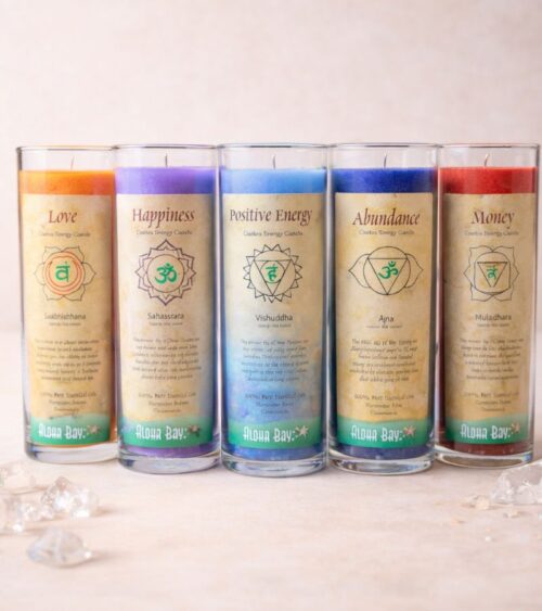 Chakra Energuy Jar Candles