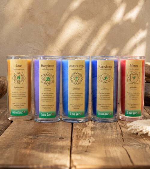 Chakra Jar Candles - The Secret Door