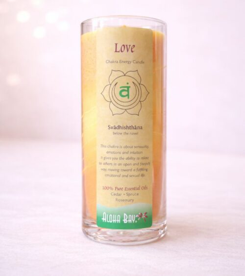 Love Chakra Jar Candle - Svdhishthana