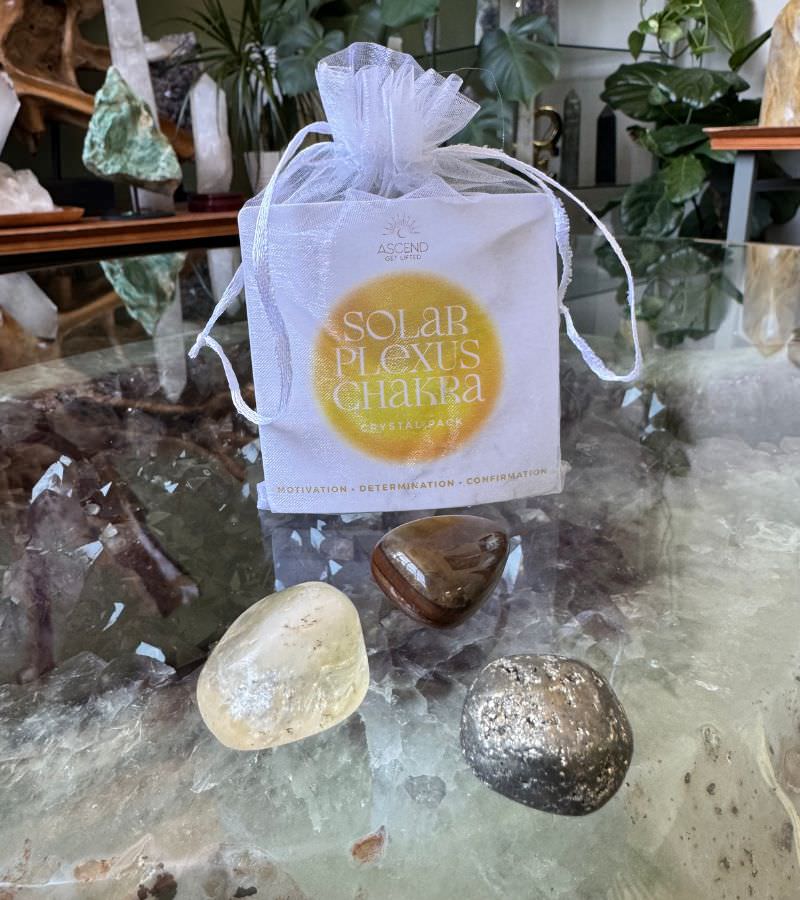 Solar Plexus Chakra Crystal Kit
