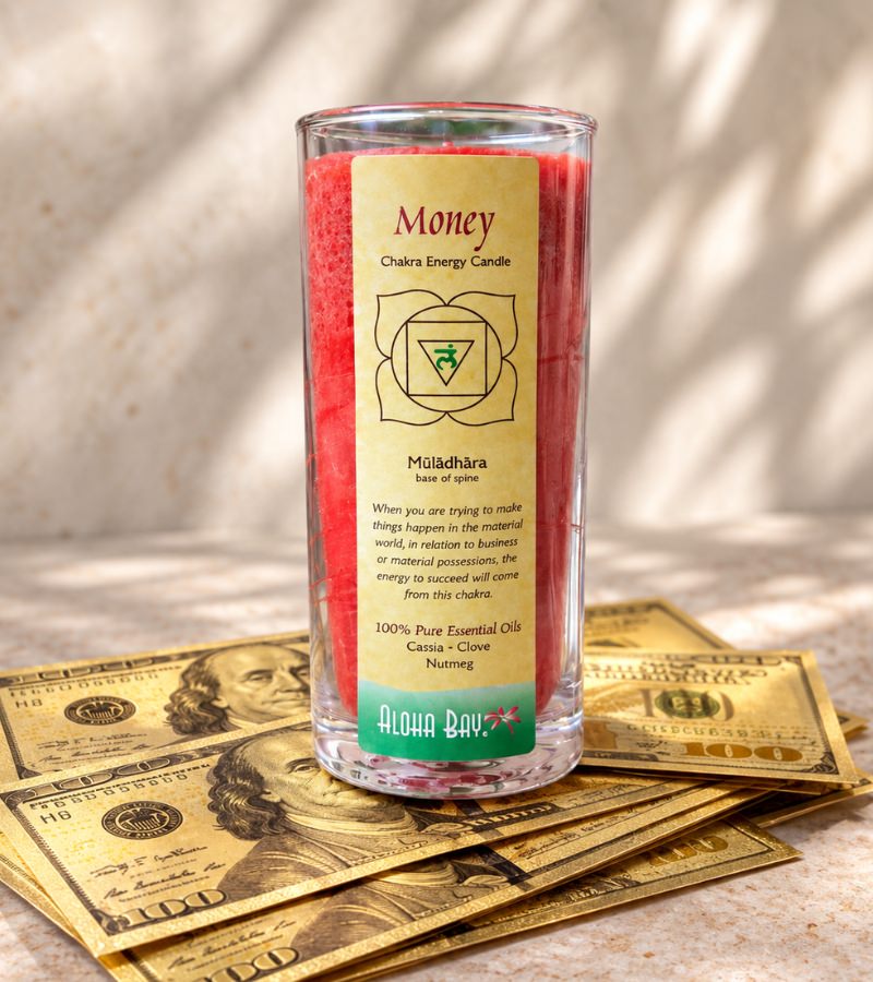 Chakra Energy Jar Candle Money