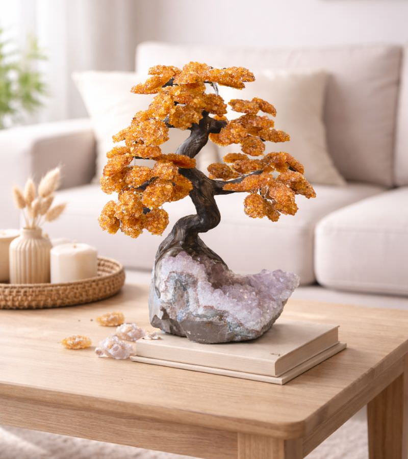 Citrine Crystal Tree
