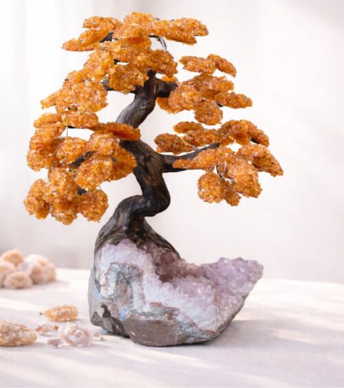 Citrine Enviormental Crystal Tree