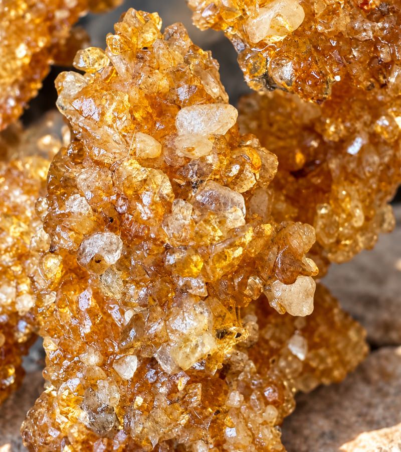 Close Up On. Large Citrine Gem Tree