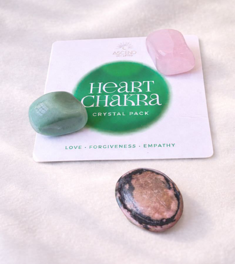 Heart Chakra Crystal Kit