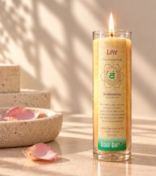 Love Chakra Candle – Svadhishthana (Sacral Chakra)