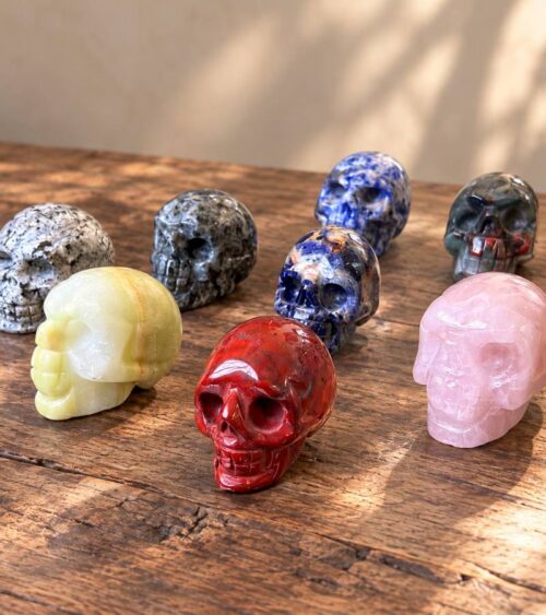 Small Crystal Skulls -