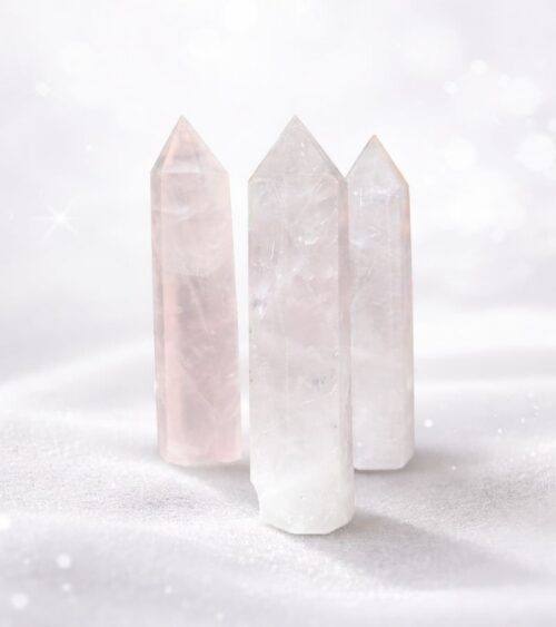 Rose Quartz Small Crystal Towers