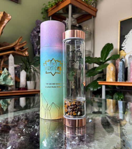 Tiger Eye Gem Water Bottle