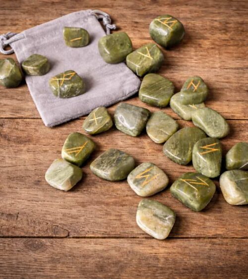 Vesuvianite Crystal Runes