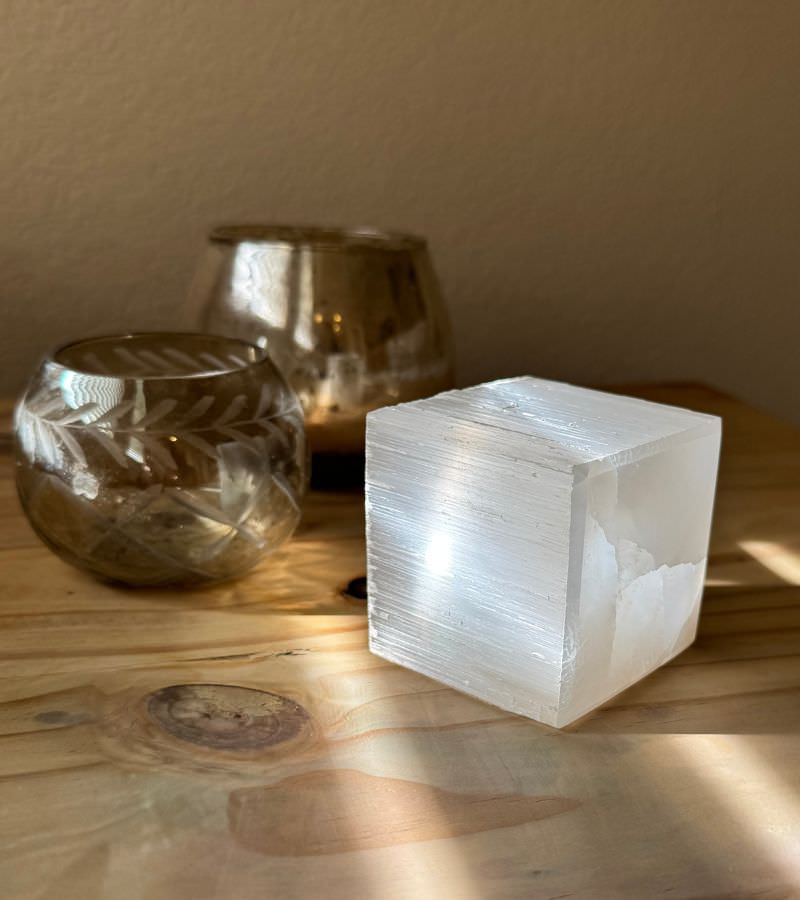 Selenite Cube Selenite Cube