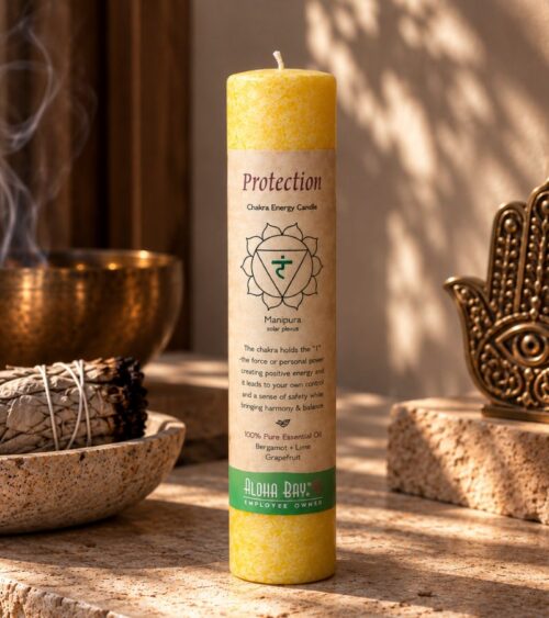 Protection Chankra Pillar Candle - Protect Your Energy